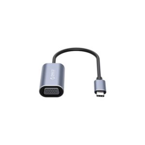 Adapter USB-C => VGA (Ž) 15cm 1080p 60Hz aluminij ORICO (CTV-GY)
