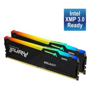 DDR5 16GB 5200MHz CL40 KIT (2x 8GB) Kingston RGB Fury Beast EXPO 1
