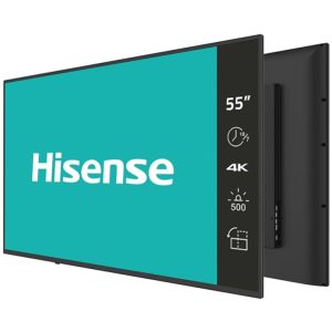 Hisense digital signage zaslon 55GM60AE 55'' / 4K / 500 nits / 60 Hz / (18h / 7 dni )