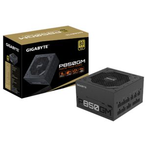 Napajalnik - 850W GigaByte 80Plus Gold 90% ATX12V 2.31 Modular 120mm črna (GP-P850GM)