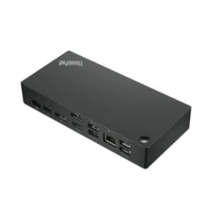 Priklopna postaja USB-C =>Lenovo ThinkPad Universal 2xDisplayPort DisplayPort HDMI 3xUSB3.2 2xUSB2.0 USB-C 90W 1xLAN Stikalo za vklop (40AY0090EU)