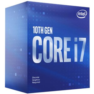 Procesor Intel 1200 Core i7 10700F 8C/16T 2.9Hz/4.8GHz BOX 65W brez grafike hladilnik Intel