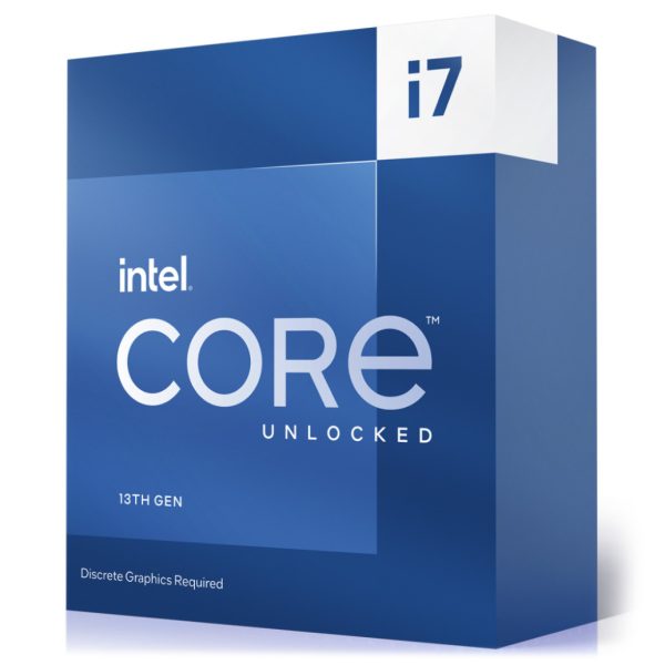 Procesor  Intel 1700 Core i7 13700KF 16C/24T 2.5GHz/5.4GHz BOX 125W/253W - brez grafike in hladilnika