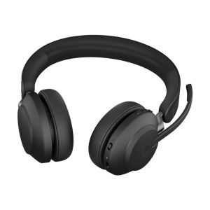 Slušalke brezžične Jabra naglavne z mikrofonom BT Evolve2 65 Link380a UC črna (26599-989-999)