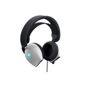 Slušalke žične Dell naglavne z mikrofonom USB AW520H (Lunar Light) črno-bela Gaming (545-BBFJ)