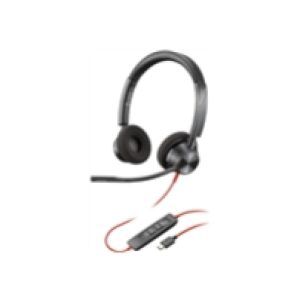 Slušalke žične Microsoft naglavne z mikrofonom USB-C/USB-A - črna (8X220AA)