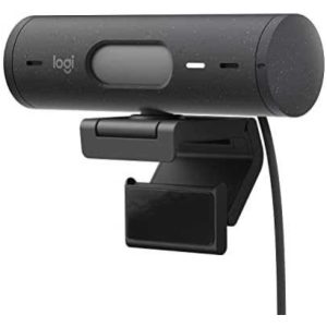 Spletna kamera Logitech BRIO 505 Business 4MP FHD 30FPS 90° USB-C grafitna Autofokus 4xdigitalni zoom dvojni mikrofon pokrov za lečo (960-001459)