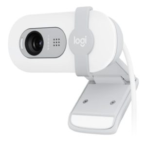 Spletna kamera Logitech Brio 100 2MP FHD 30FPS 58° USB-A bela pokrov za lečo (960-001617)