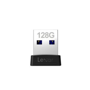 Spominski ključek 128GB USB 3.1 Lexar JumpDrive S47 250MB/s - plastičen/micro/srebrno-črn (LJDS47-128ABBK)
