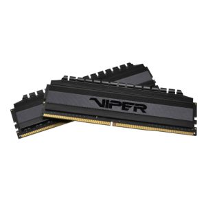DDR4-64GB 3200MHz CL16 KIT (2x 32GB) Patriot Viper 4 Blackout Kit (PVB464G320C6K)