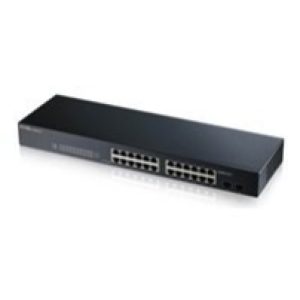 STIKALO 24-PORT ZYXEL GS1900-24 v2 GbE L2 Smart Switch rackmount (GS1900-24-EU0102F)